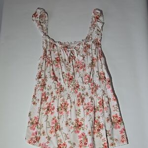 Floral Sleeveless Top